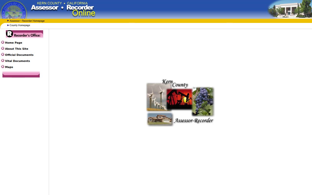Delano people search Kern Recorder Online index home